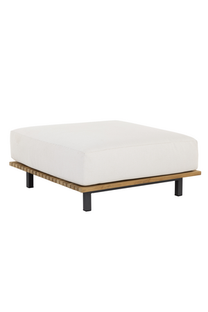   Modern European furniture - Wood Base Upholstered Ottoman - www.oroa.com | Oroa.com