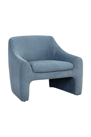   Modern European furniture - Mid-Century Blue Lounge Chair - www.oroa.com | Oroa.com