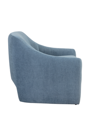   Modern European furniture - Mid-Century Blue Lounge Chair - www.oroa.com | Oroa.com