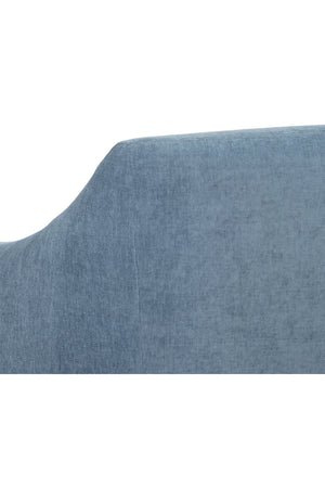   Modern European furniture - Mid-Century Blue Lounge Chair - www.oroa.com | Oroa.com