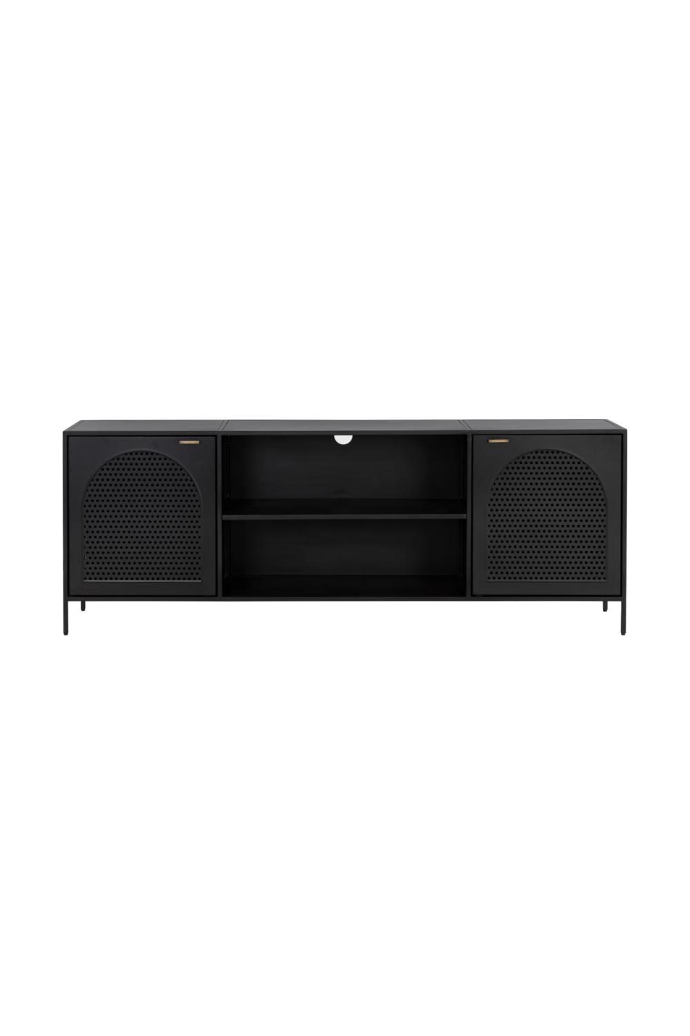   Modern European furniture - Black Metal Storage Cabinet - www.oroa.com | Oroa.com
