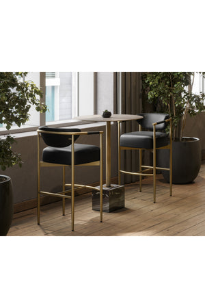   Modern European furniture - Marble Round Bar Table - www.oroa.com | Oroa.com