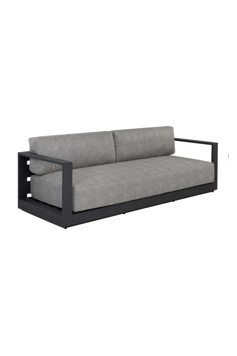   Modern European furniture - Gray Padded Outdoor Sofa - www.oroa.com | Oroa.com