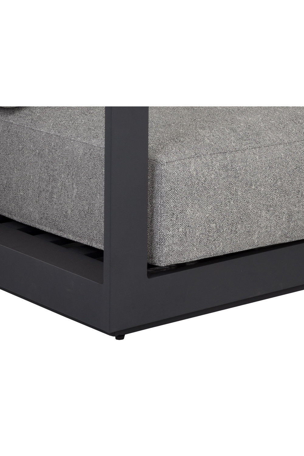   Modern European furniture - Gray Padded Outdoor Sofa - www.oroa.com | Oroa.com