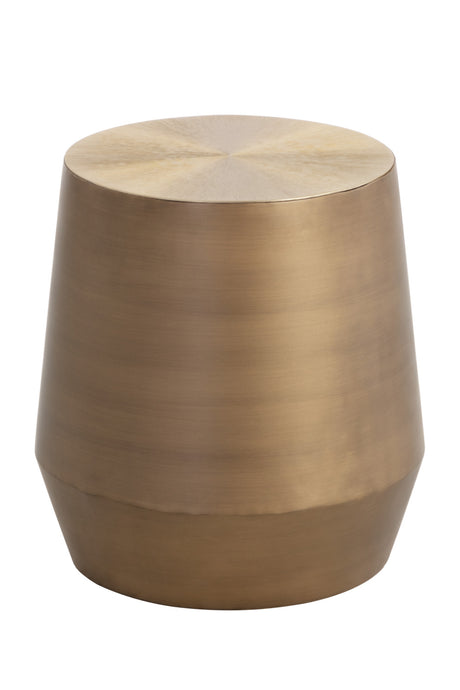   Modern European furniture - Etched Aluminum End Table - www.oroa.com | Oroa.com
