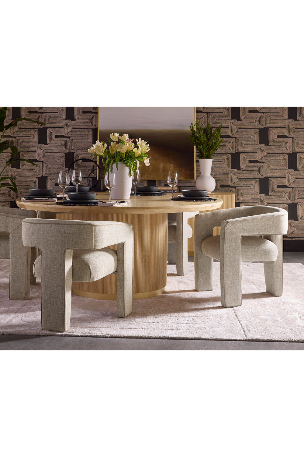   Modern European furniture - Beige Modern Dining Chair - www.oroa.com | Oroa.com