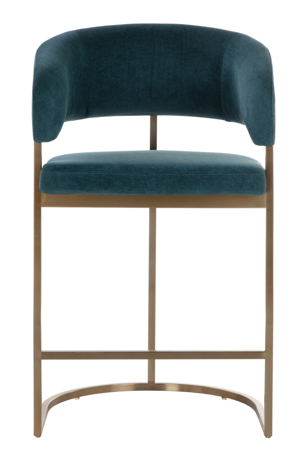   Modern European furniture - Blue Cantilevered Counter Stool - www.oroa.com | Oroa.com