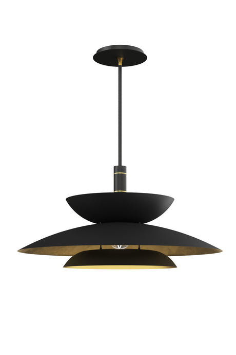   Modern European furniture - Black Tiered Pendant Light - www.oroa.com | Oroa.com