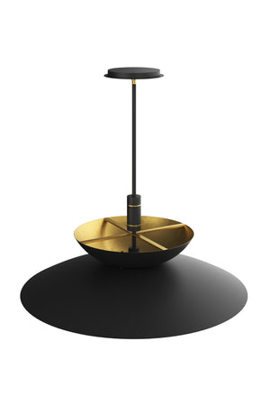   Modern European furniture - Black Tiered Pendant Light - www.oroa.com | Oroa.com
