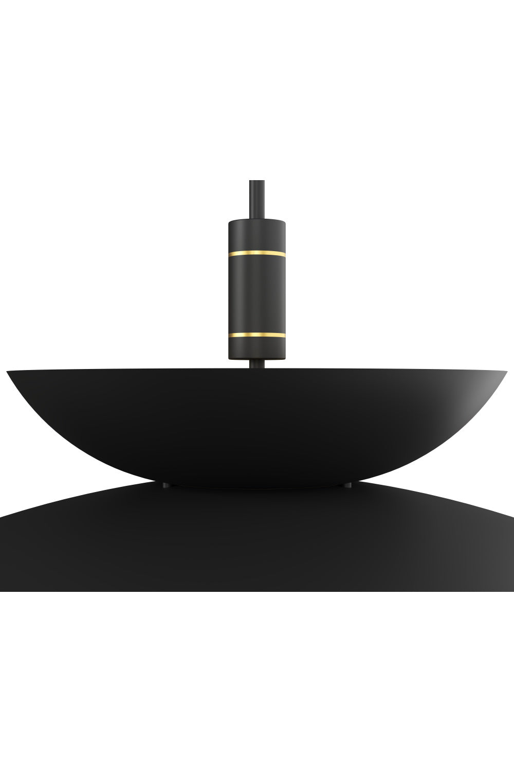   Modern European furniture - Black Tiered Pendant Light - www.oroa.com | Oroa.com