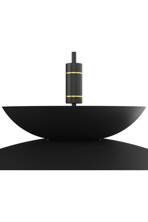   Modern European furniture - Black Tiered Pendant Light - www.oroa.com | Oroa.com