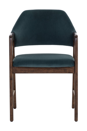   Modern European furniture - Smoked Acacia Frame Dining Chair - www.oroa.com | Oroa.com