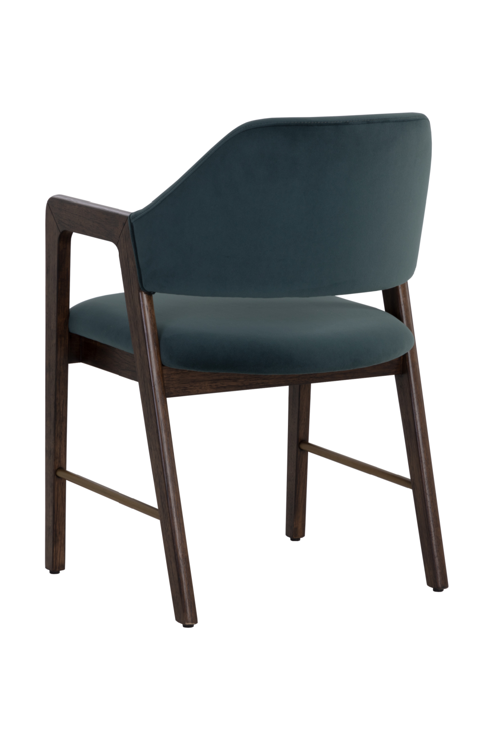   Modern European furniture - Smoked Acacia Frame Dining Chair - www.oroa.com | Oroa.com