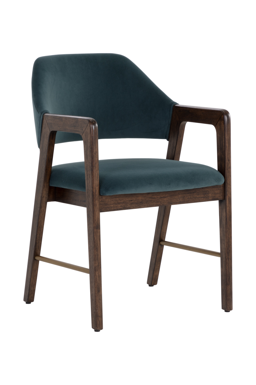   Modern European furniture - Smoked Acacia Frame Dining Chair - www.oroa.com | Oroa.com