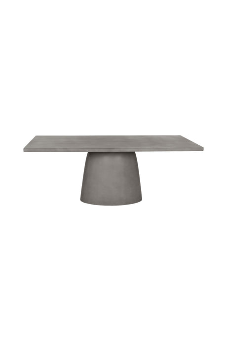   Modern European furniture - Gray Indoor/Outdoor Dining Table - www.oroa.com | Oroa.com