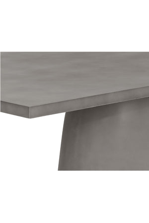   Modern European furniture - Gray Indoor/Outdoor Dining Table - www.oroa.com | Oroa.com