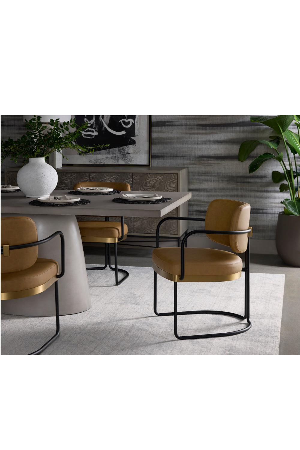   Modern European furniture - Gray Indoor/Outdoor Dining Table - www.oroa.com | Oroa.com