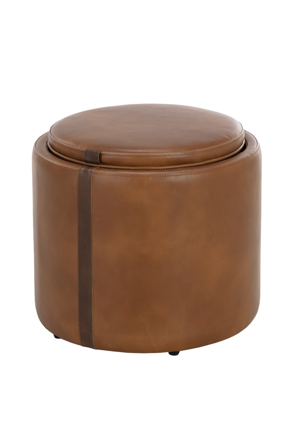   Modern European furniture - Round Storage Ottoman - www.oroa.com | Oroa.com