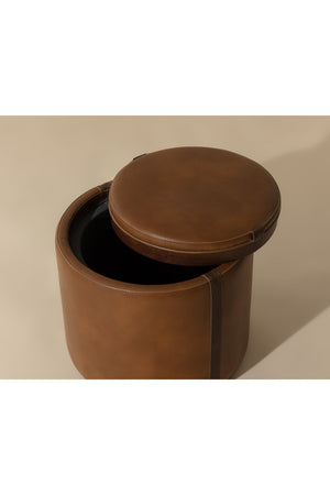   Modern European furniture - Round Storage Ottoman - www.oroa.com | Oroa.com