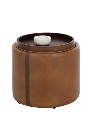   Modern European furniture - Round Storage Ottoman - www.oroa.com | Oroa.com