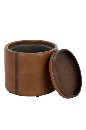   Modern European furniture - Round Storage Ottoman - www.oroa.com | Oroa.com