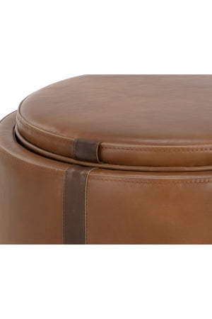   Modern European furniture - Round Storage Ottoman - www.oroa.com | Oroa.com
