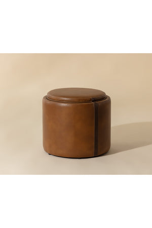   Modern European furniture - Round Storage Ottoman - www.oroa.com | Oroa.com