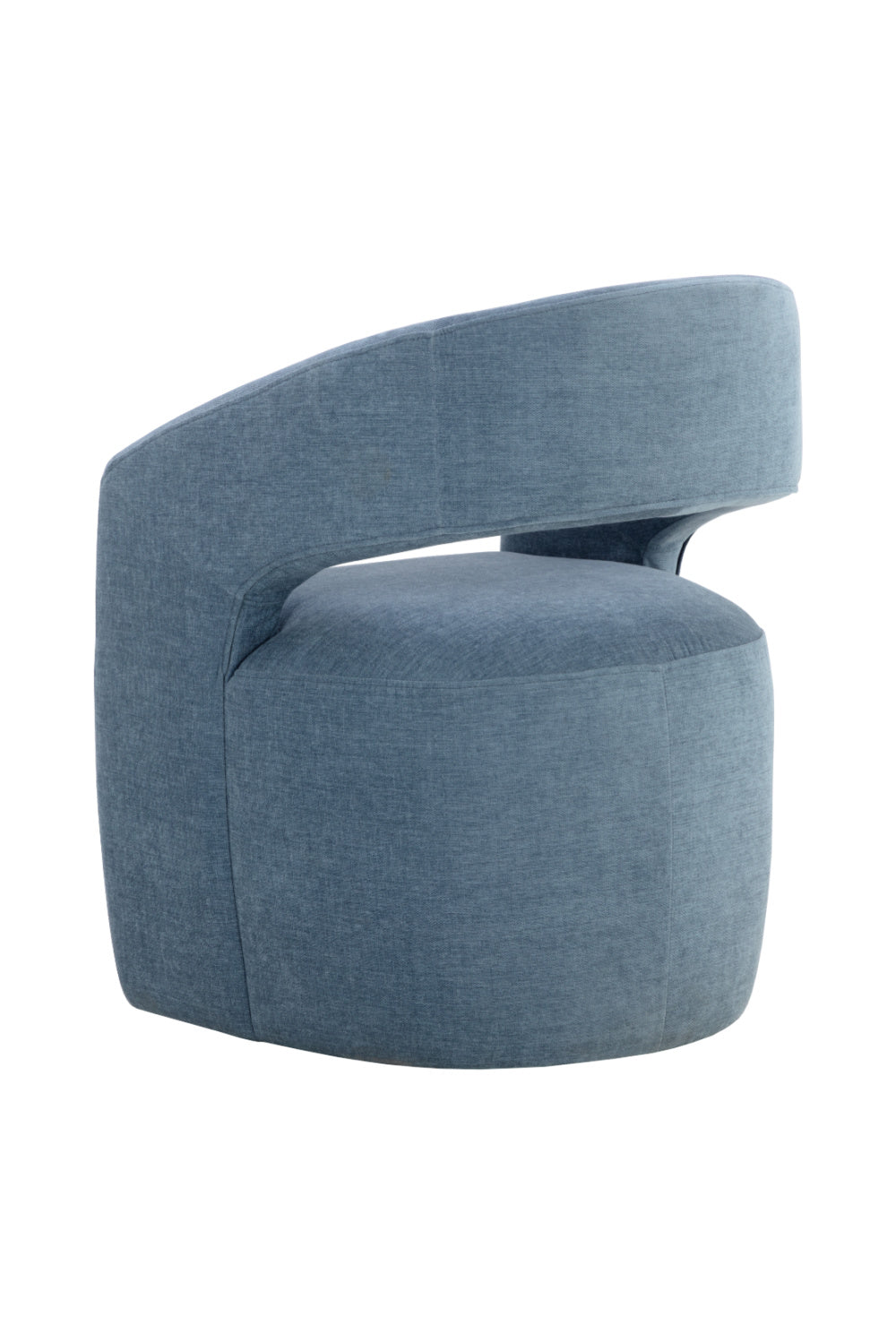   Modern European furniture - Blue Wheeled Dining Armchair - www.oroa.com | Oroa.com