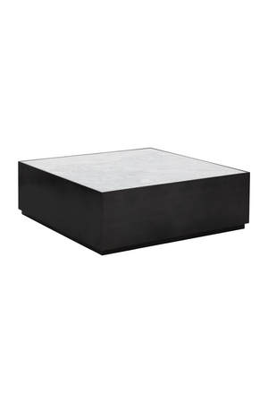   Modern European furniture - Square White Marble Coffee Table - www.oroa.com | Oroa.com