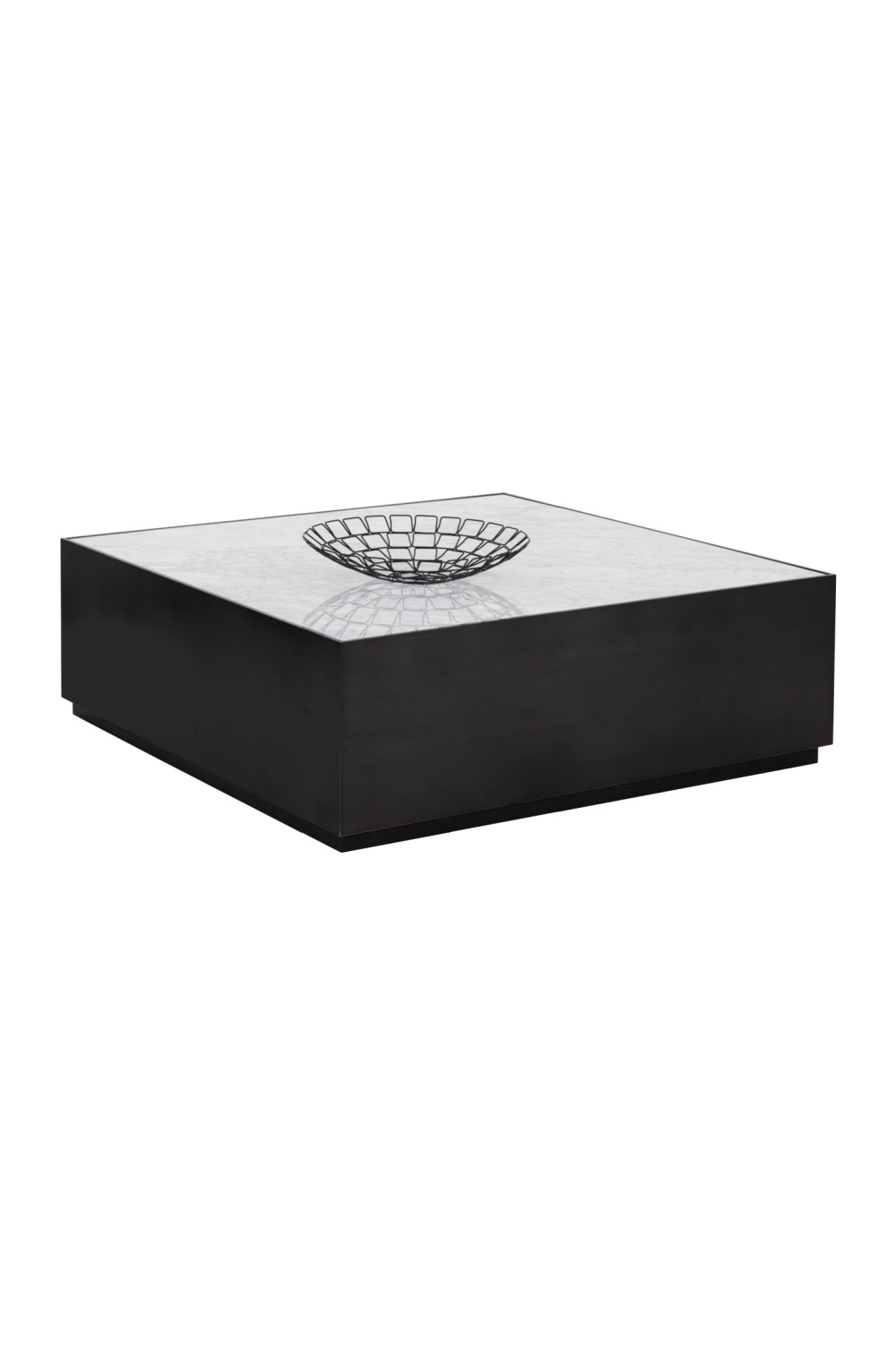   Modern European furniture - Square White Marble Coffee Table - www.oroa.com | Oroa.com