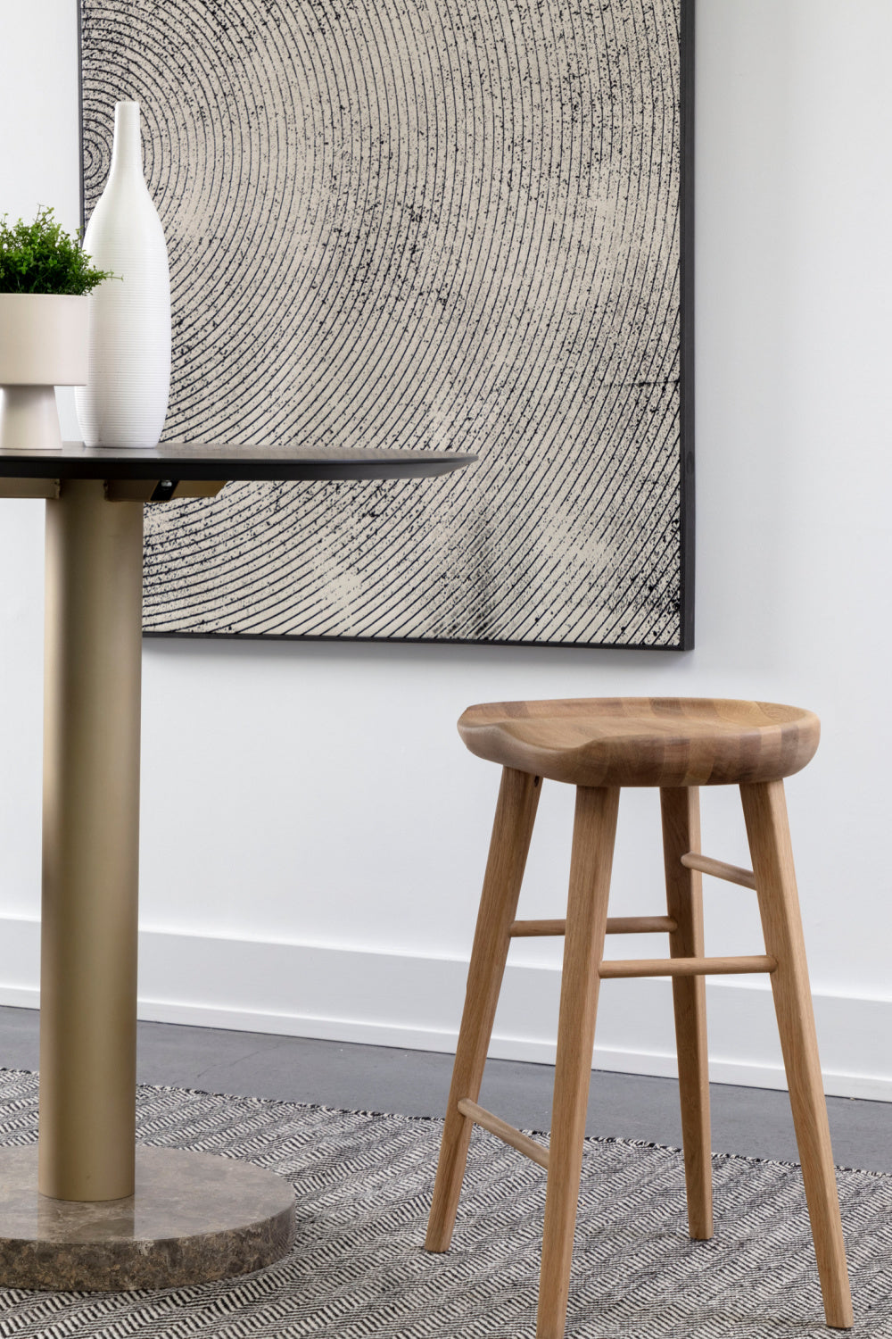   Modern European furniture - Wooden Counter Stool - www.oroa.com | Oroa.com