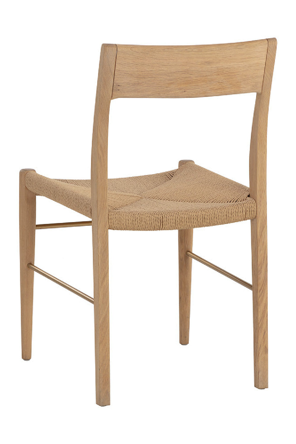   Modern European furniture - Natural Rope Seat Dining Chairs (2) - www.oroa.com | Oroa.com