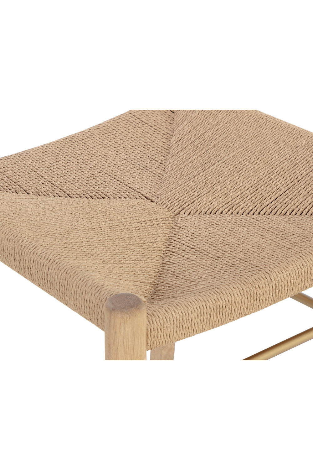   Modern European furniture - Natural Rope Seat Dining Chairs (2) - www.oroa.com | Oroa.com