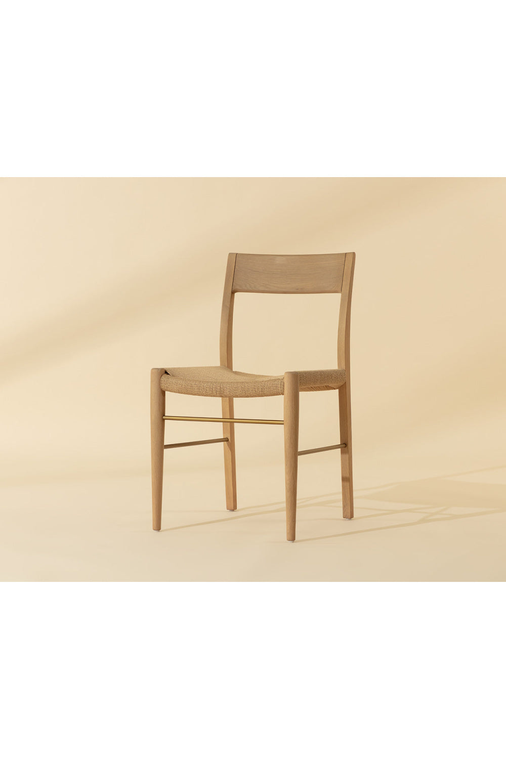   Modern European furniture - Natural Rope Seat Dining Chairs (2) - www.oroa.com | Oroa.com