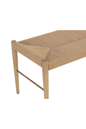   Modern European furniture - Natural Rope Bench - www.oroa.com | Oroa.com