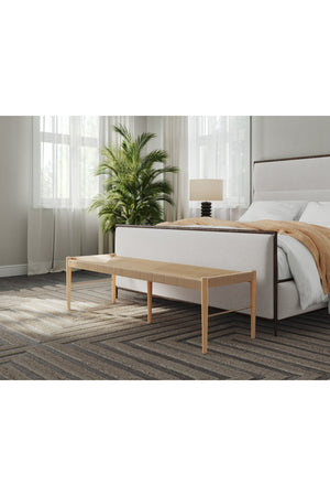   Modern European furniture - Natural Rope Bench - www.oroa.com | Oroa.com