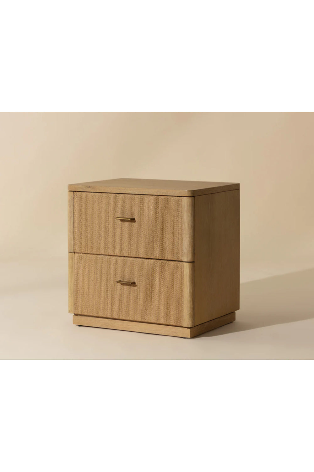  Modern European furniture - Rope Wrapped 2-Door Nightstand - www.oroa.com | Oroa.com