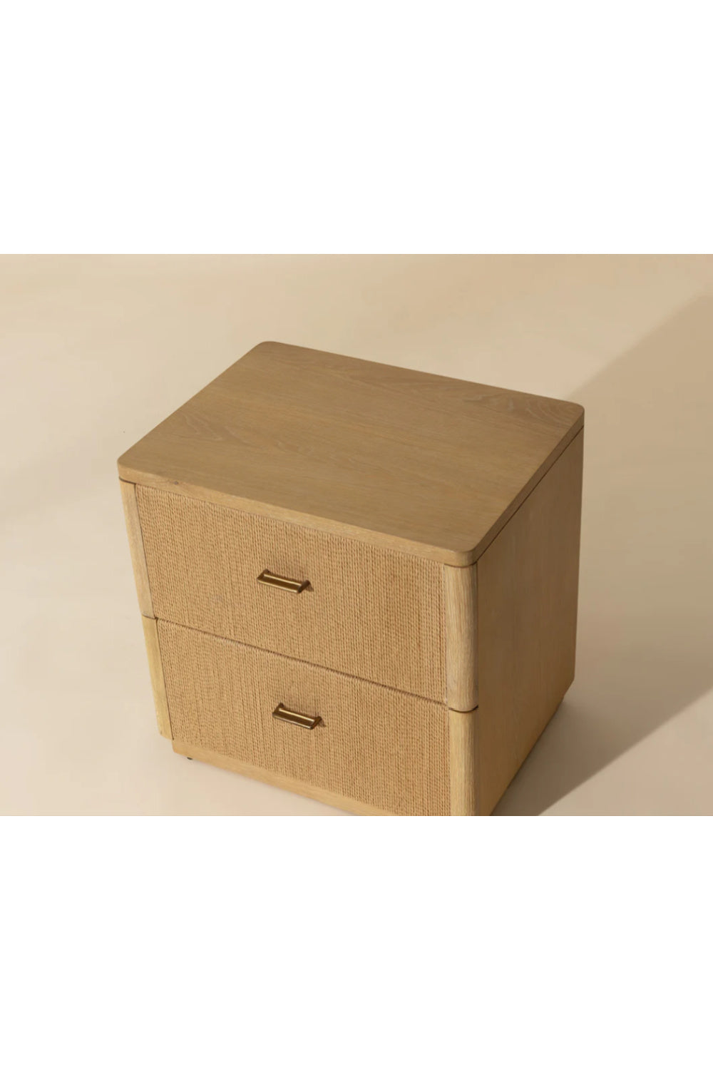   Modern European furniture - Rope Wrapped 2-Door Nightstand - www.oroa.com | Oroa.com