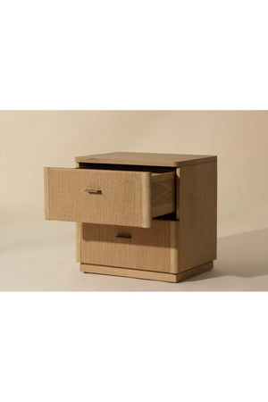   Modern European furniture - Rope Wrapped 2-Door Nightstand - www.oroa.com | Oroa.com