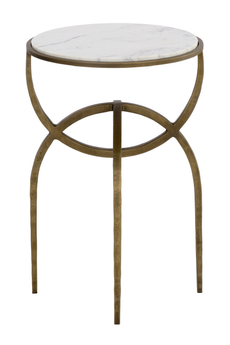  Modern European furniture - Marble Round End Table - www.oroa.com | Oroa.com