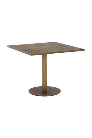   Modern European furniture - Antique Brass Square Bistro Table - www.oroa.com | Oroa.com