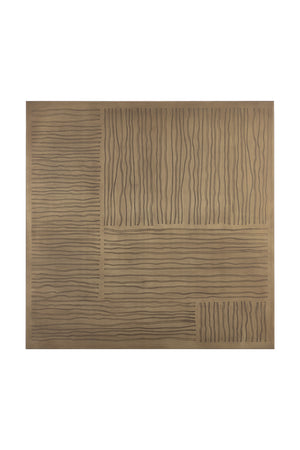   Modern European furniture - Antique Brass Square Bistro Table - www.oroa.com | Oroa.com