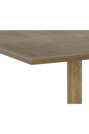   Modern European furniture - Antique Brass Square Bistro Table - www.oroa.com | Oroa.com