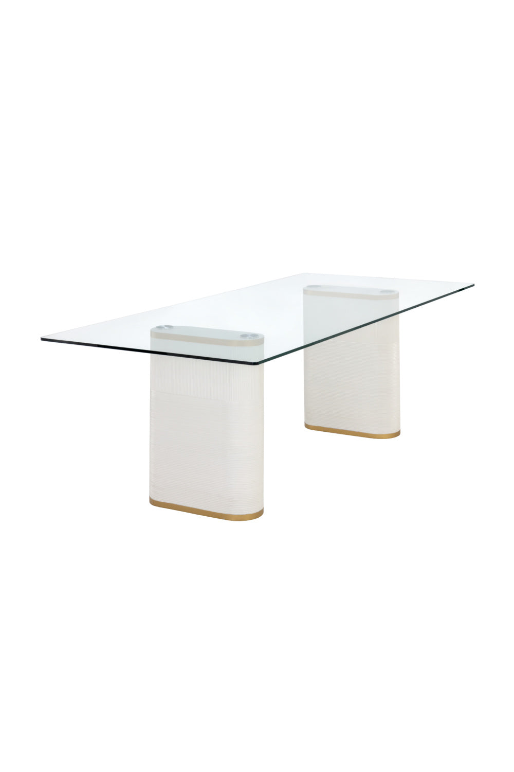   Modern European furniture - Clear Glass Indoor/Outdoor Dining Table - www.oroa.com | Oroa.com
