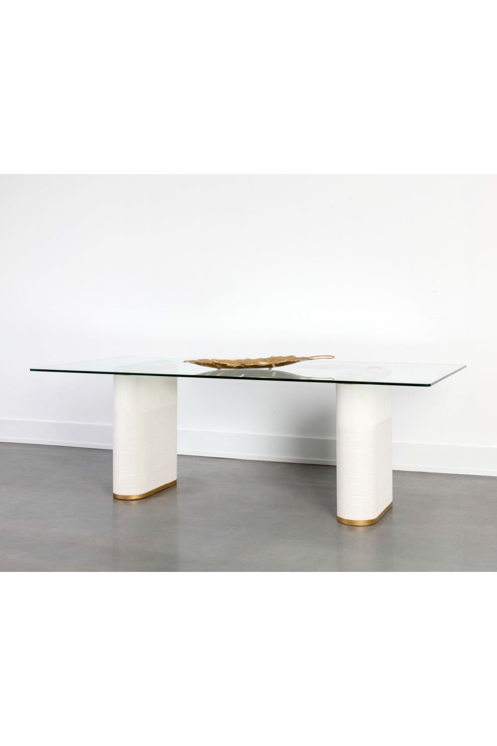   Modern European furniture - Clear Glass Indoor/Outdoor Dining Table - www.oroa.com | Oroa.com