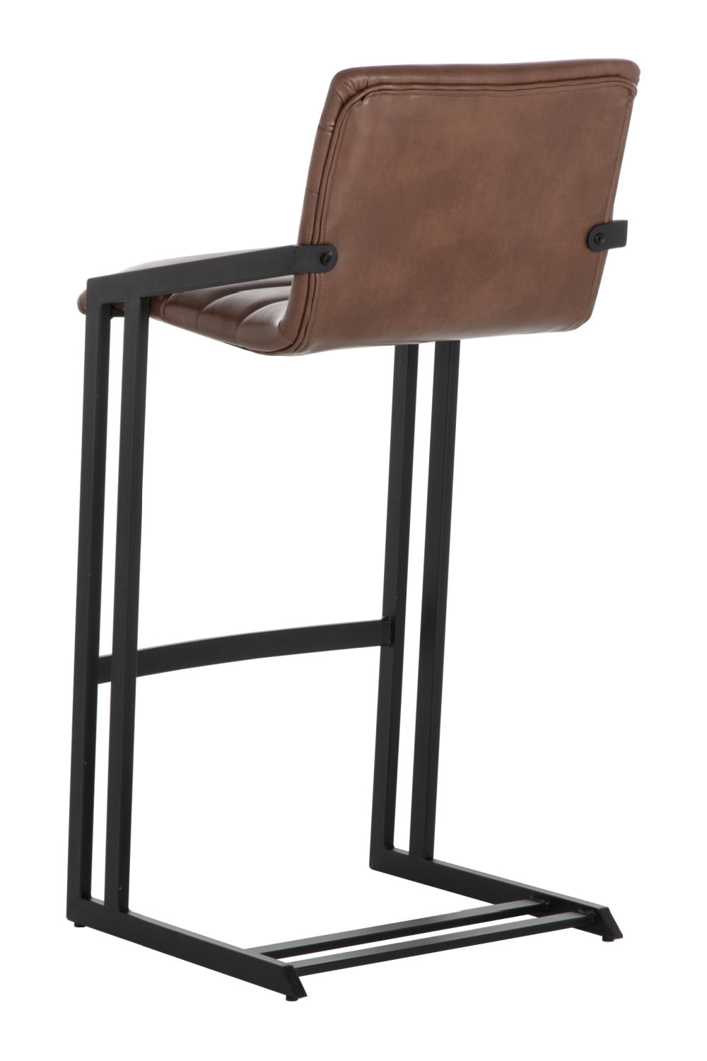   Modern European furniture - Horizontal Channel-Tufted Bar Stools (2) - www.oroa.com | Oroa.com