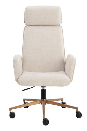   Modern European furniture - Curved Upholstered Office Chair - www.oroa.com | Oroa.com
