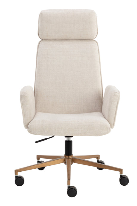   Modern European furniture - Curved Upholstered Office Chair - www.oroa.com | Oroa.com