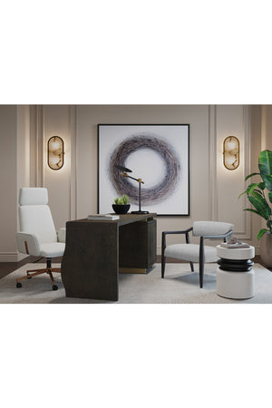   Modern European furniture - Curved Upholstered Office Chair - www.oroa.com | Oroa.com