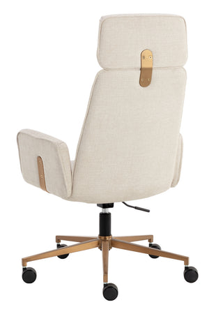   Modern European furniture - Curved Upholstered Office Chair - www.oroa.com | Oroa.com